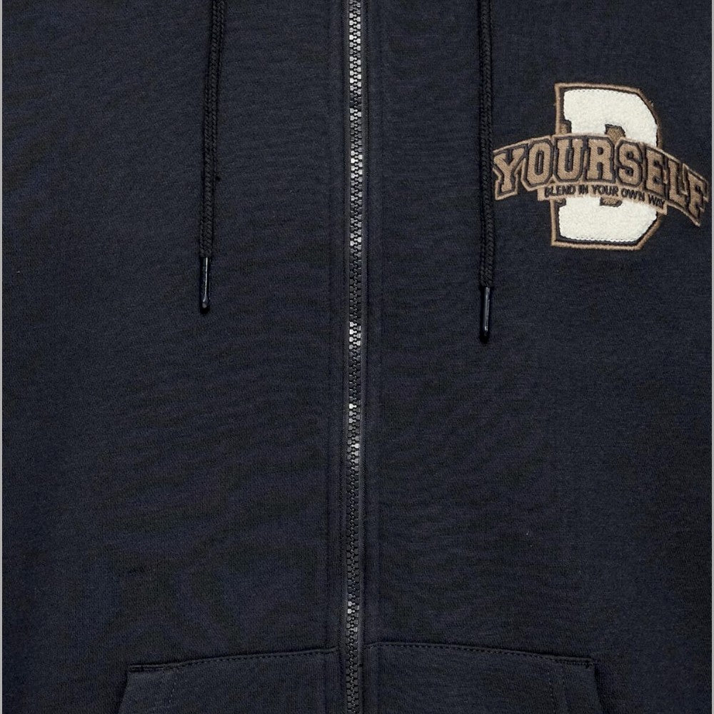 Blend felpa blu con cappuccio e zip 20718946 - Prodotti di Classe