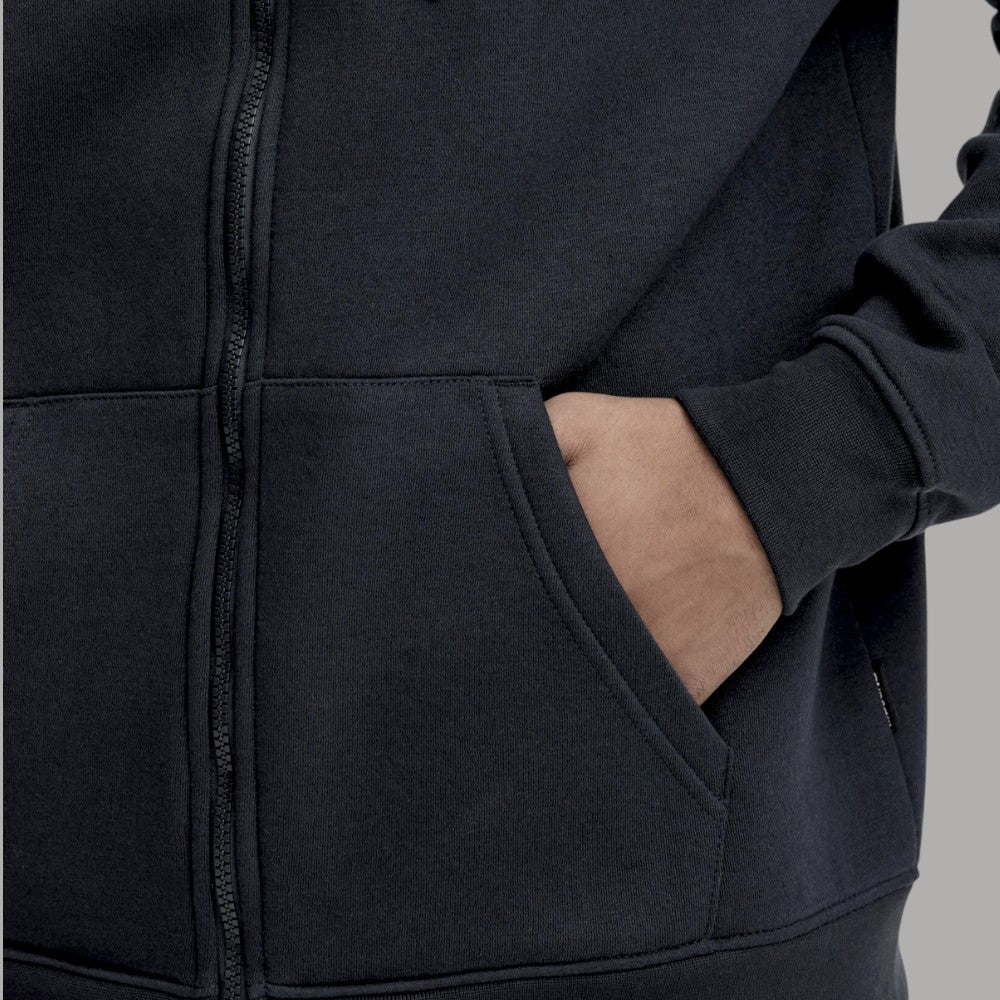 Blend felpa blu con cappuccio e zip 20718946 - Prodotti di Classe