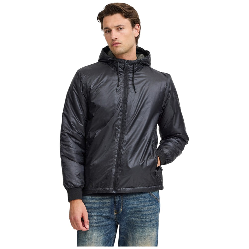 Blend giacca giubbino nero con cappuccio 20717228 Giubbini Blend