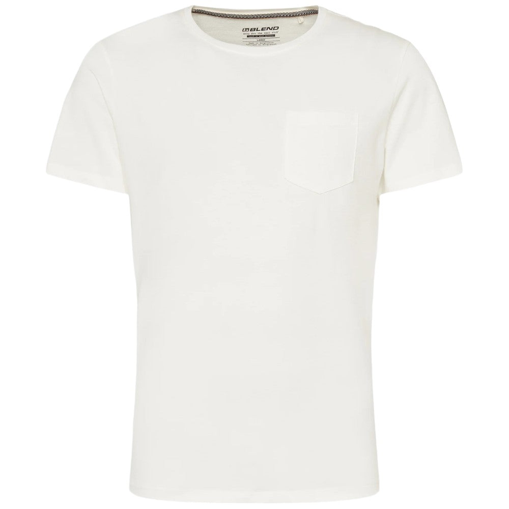Blend t-shirt bianca con taschino 20716515 T-shirt Blend
