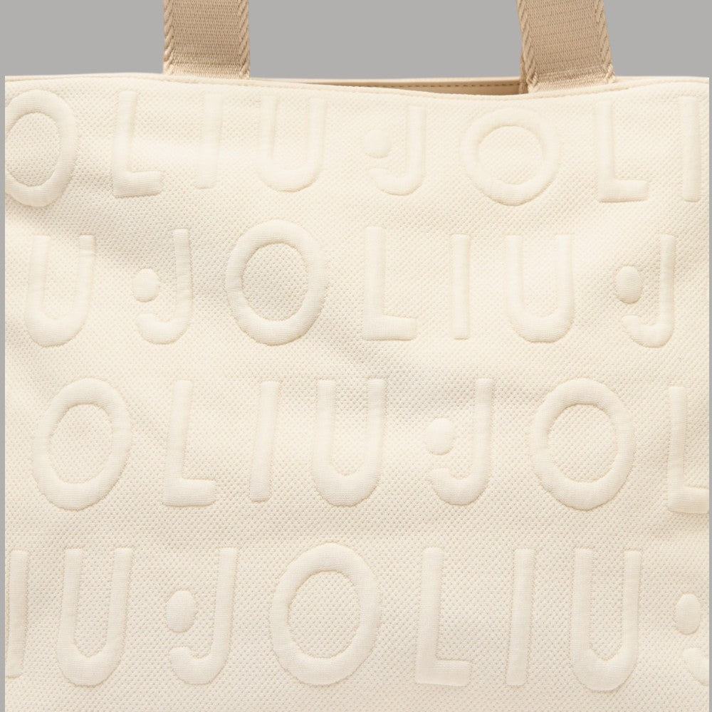 Borsa Liu Jo Tote Maglia con Tracolla Removibile e Pochette Zip - Prodotti di Classe