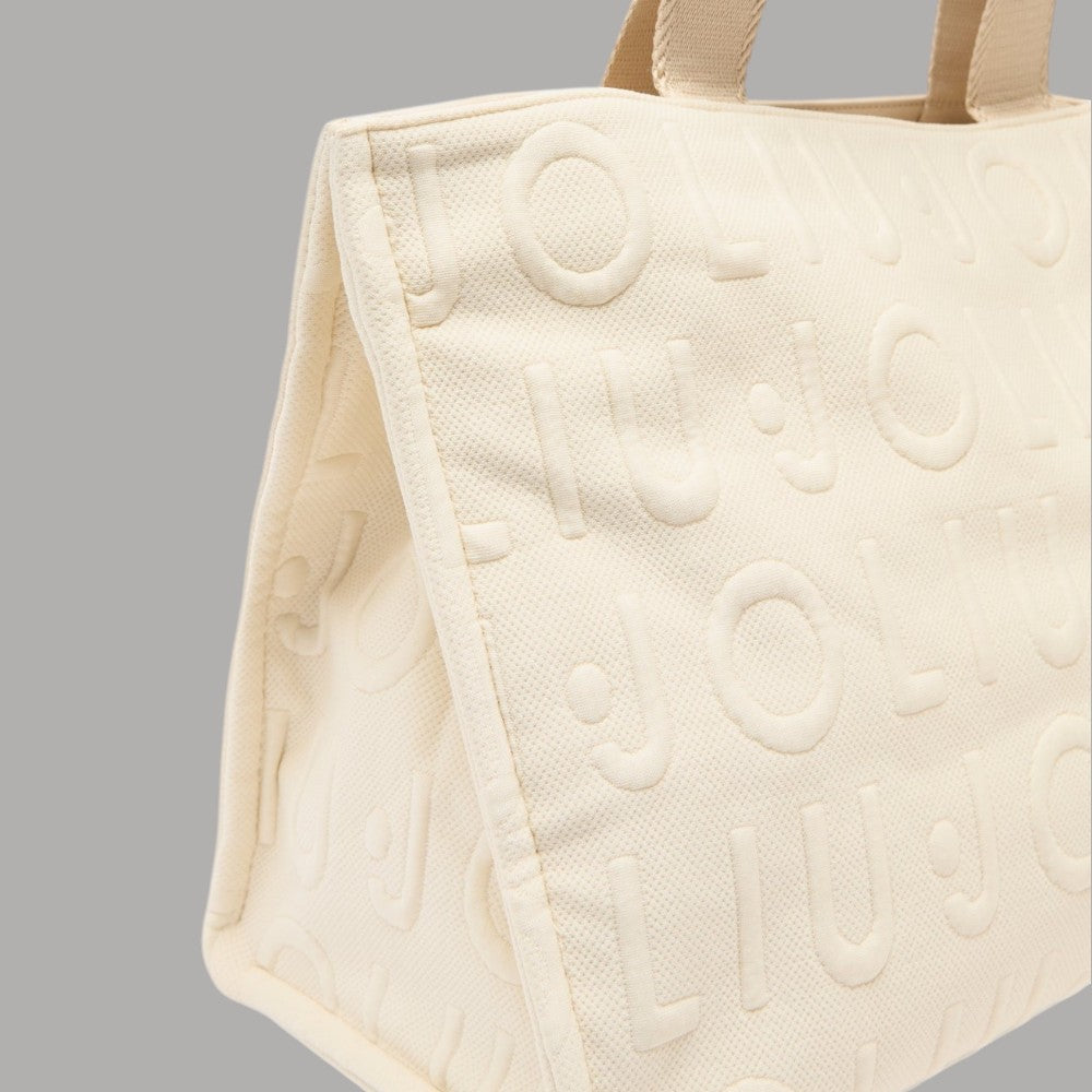 Borsa Liu Jo Tote Maglia con Tracolla Removibile e Pochette Zip - Prodotti di Classe