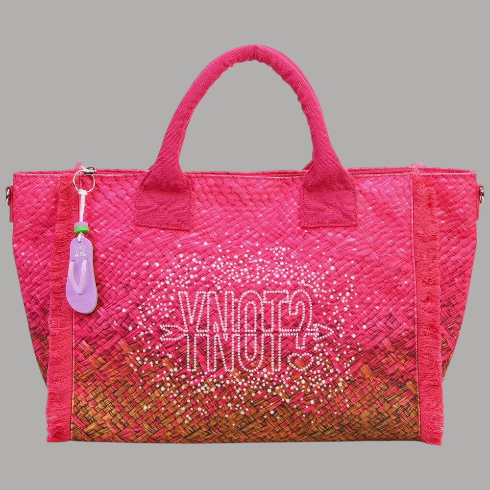 Borsa Mare YNot? Media MACAO con Frange e Tracolla Regolabile - Prodotti di Classe