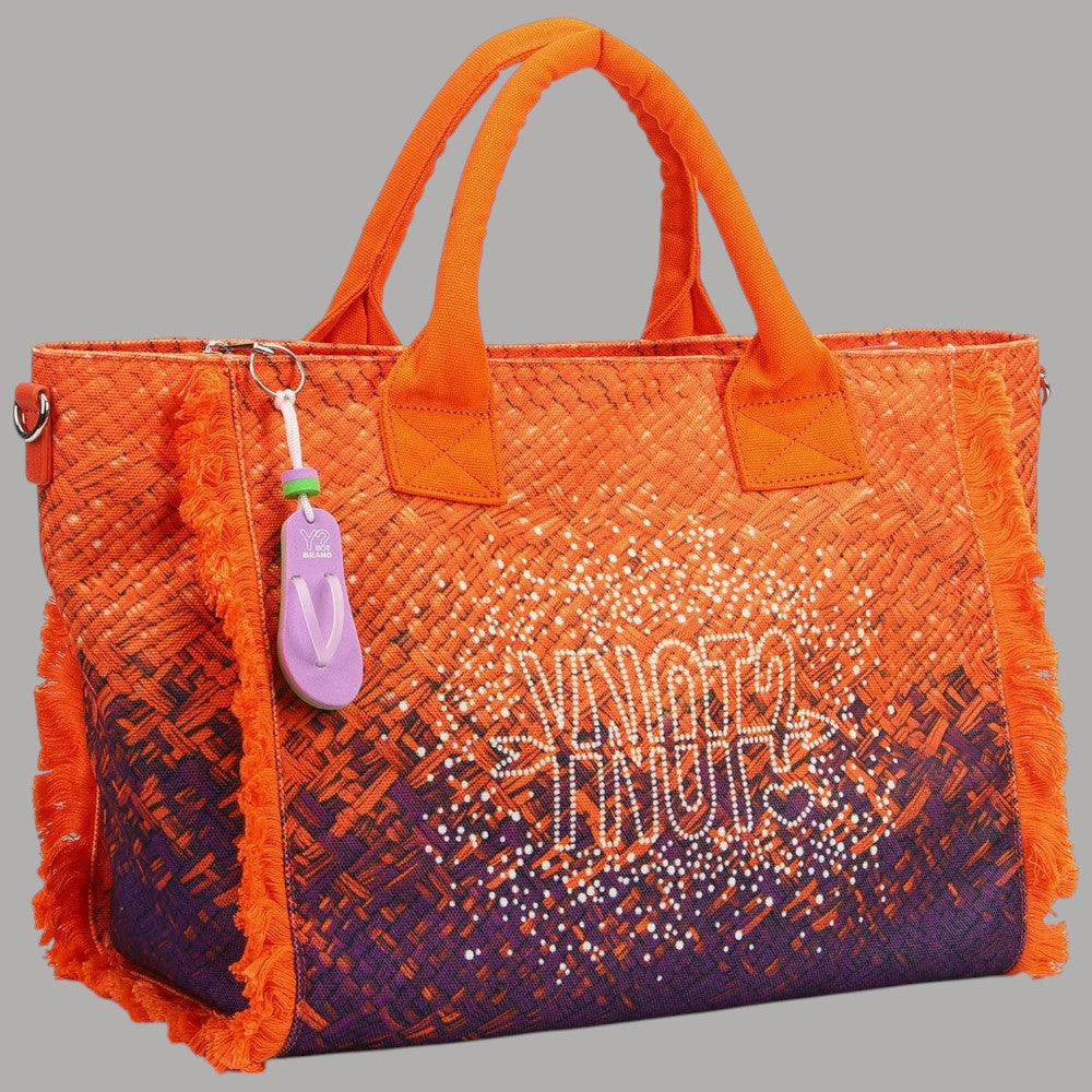 Borsa Mare YNot? Media MACAO con Frange e Tracolla Regolabile - Prodotti di Classe