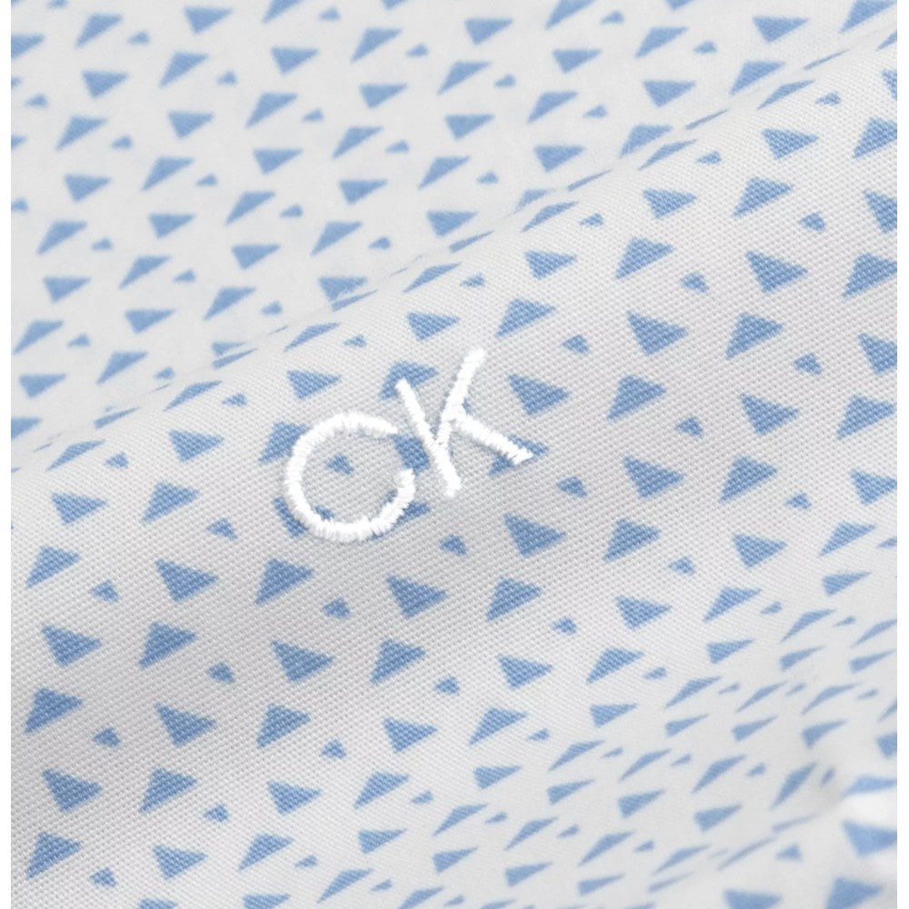 Calvin Klein camicia bianca fantasia K10K112311 Camicie Calvin Klein