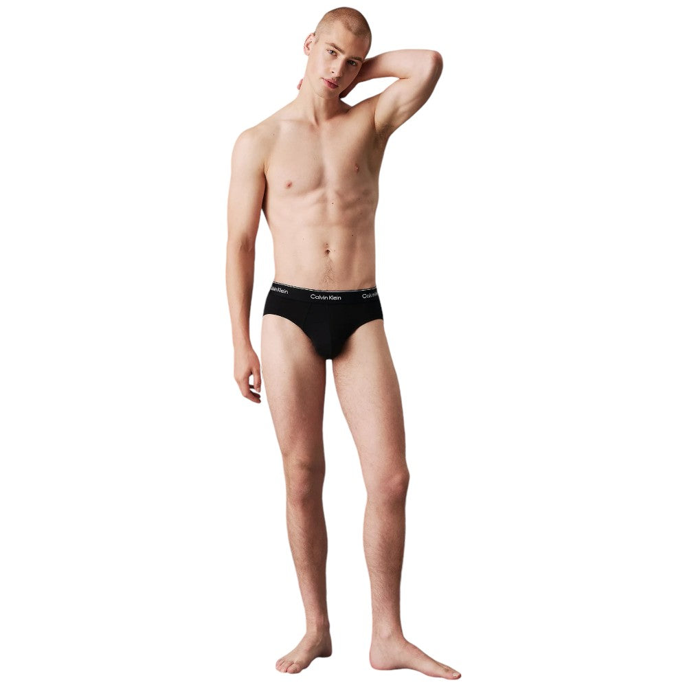 Calvin Klein confezione 3 slip neri 000NB3962ATM6 Intimo Calvin Klein