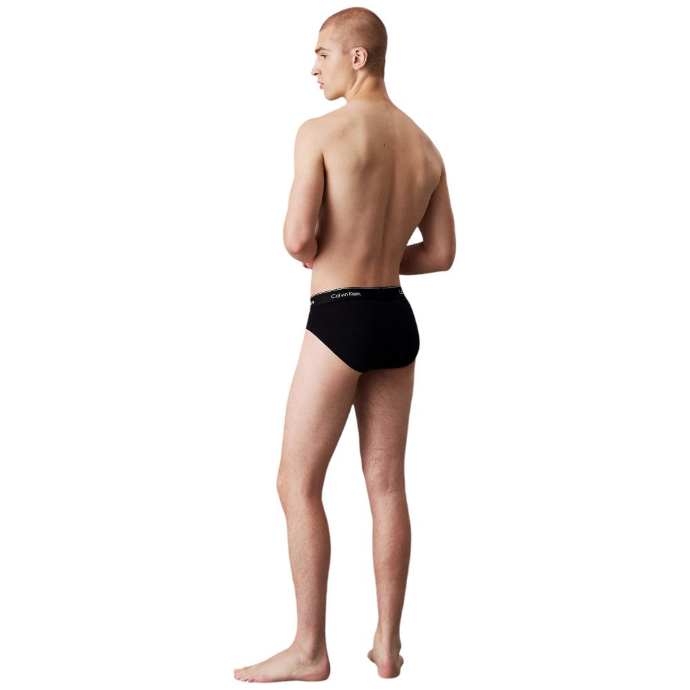 Calvin Klein confezione 3 slip neri 000NB3962ATM6 Intimo Calvin Klein