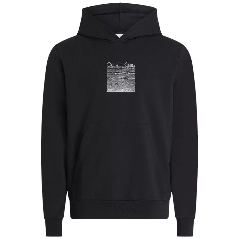 Calvin Klein felpa nera cappuccio K10K113087 Felpe Calvin Klein