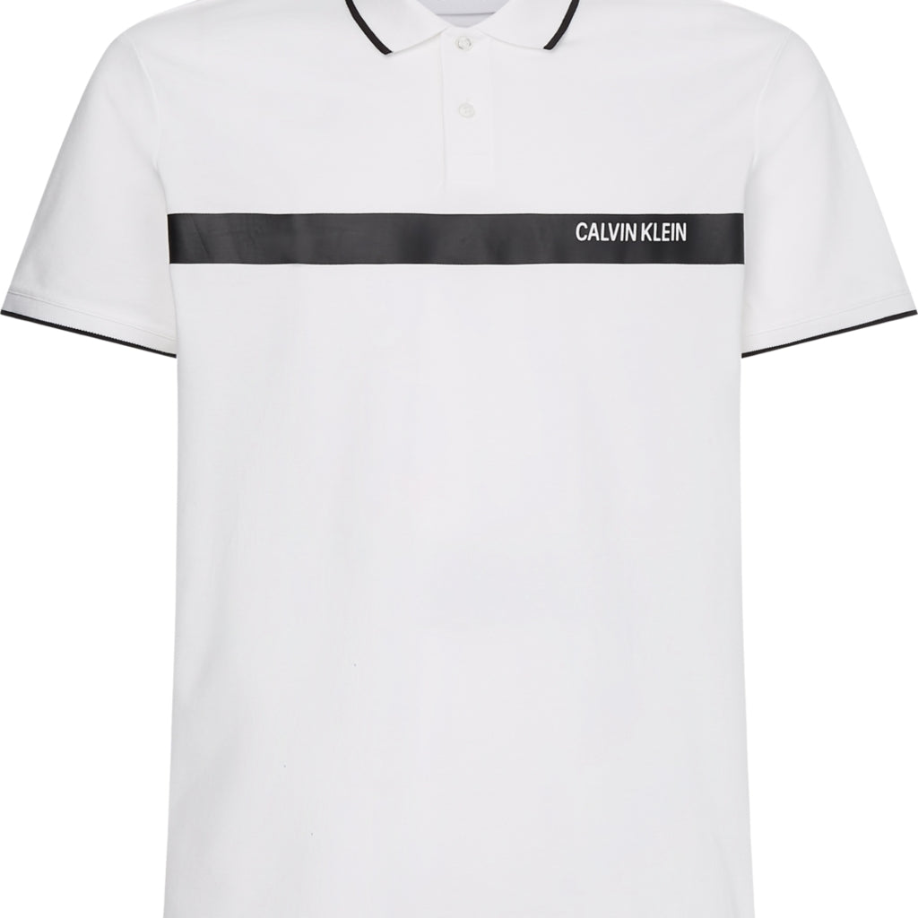 Calvin Klein maglietta polo bianca K10K106458 Polo Calvin Klein