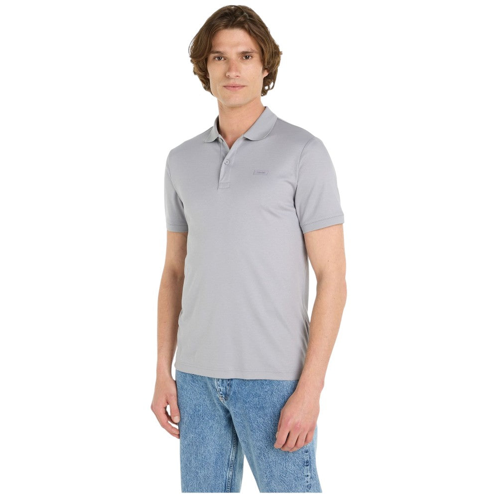Calvin Klein maglietta polo grigia K10K111657 Polo Calvin Klein