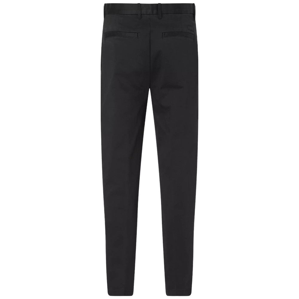 Calvin Klein pantalone nero sateen stretch cropp K10K110965 Pantaloni Calvin Klein