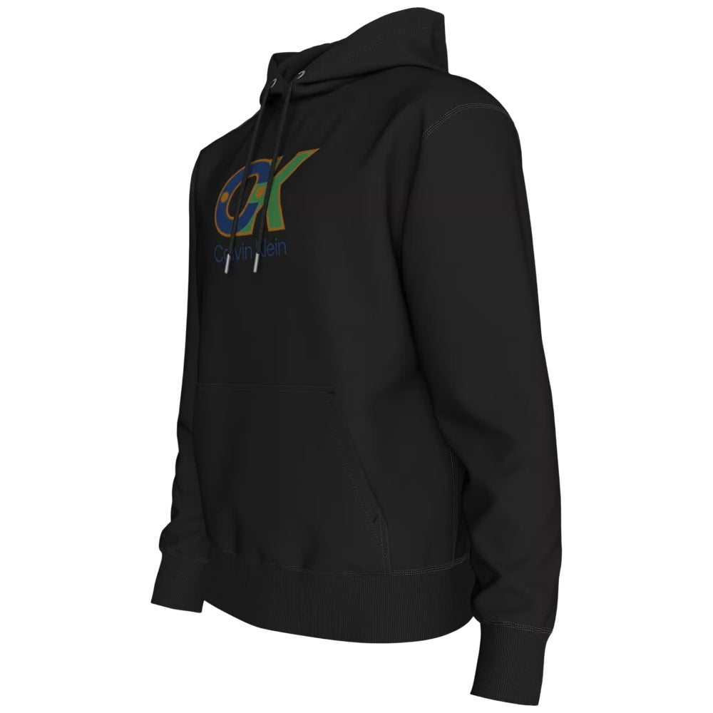 Calvin Klien felpa nera con cappuccio LV04LD240GUB1 Felpe Calvin Klein