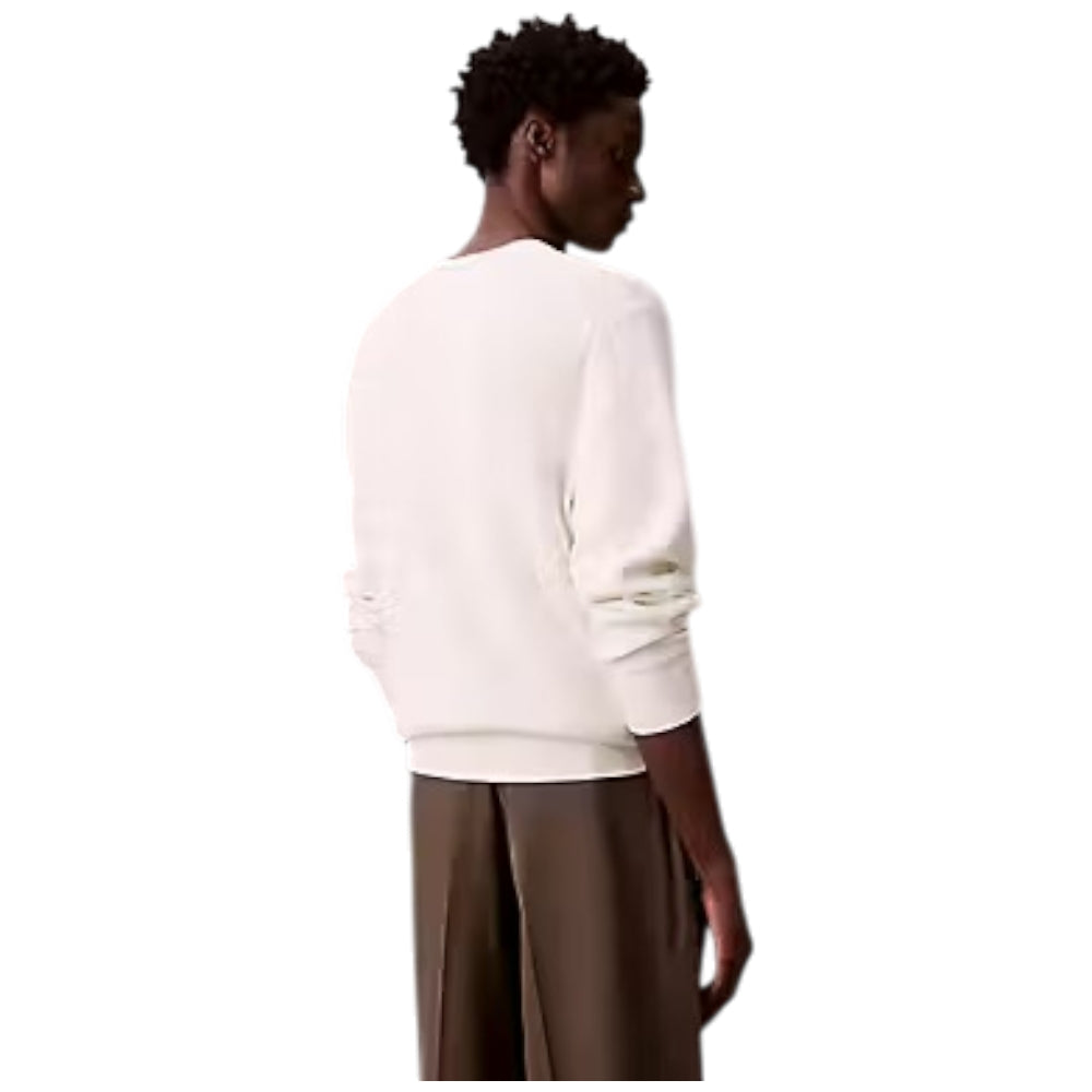 Calvin Klien maglione panna testurizzato LV04LB327GYAS Maglieria Calvin Klein