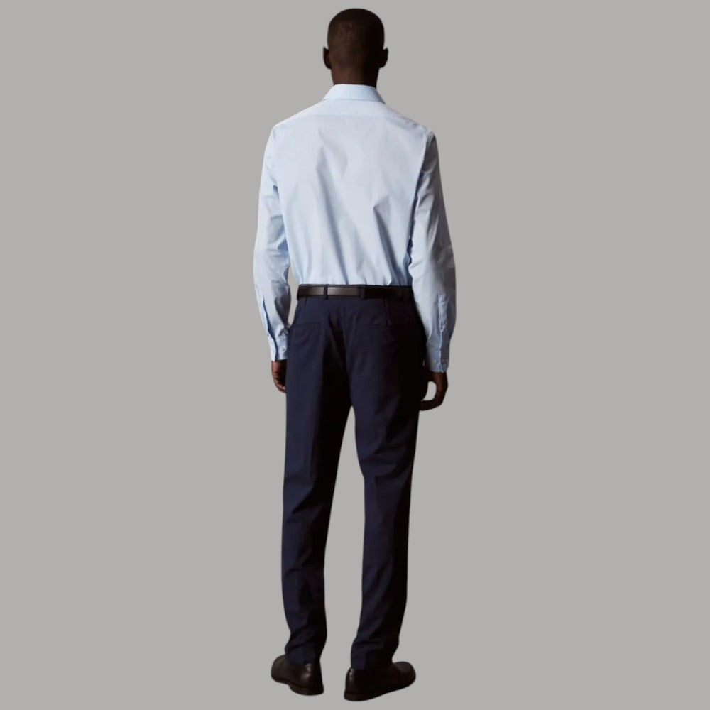 Camicia Calvin Klein Uomo Regular Fit Popelin Elegante LV019EU001 - Prodotti di Classe