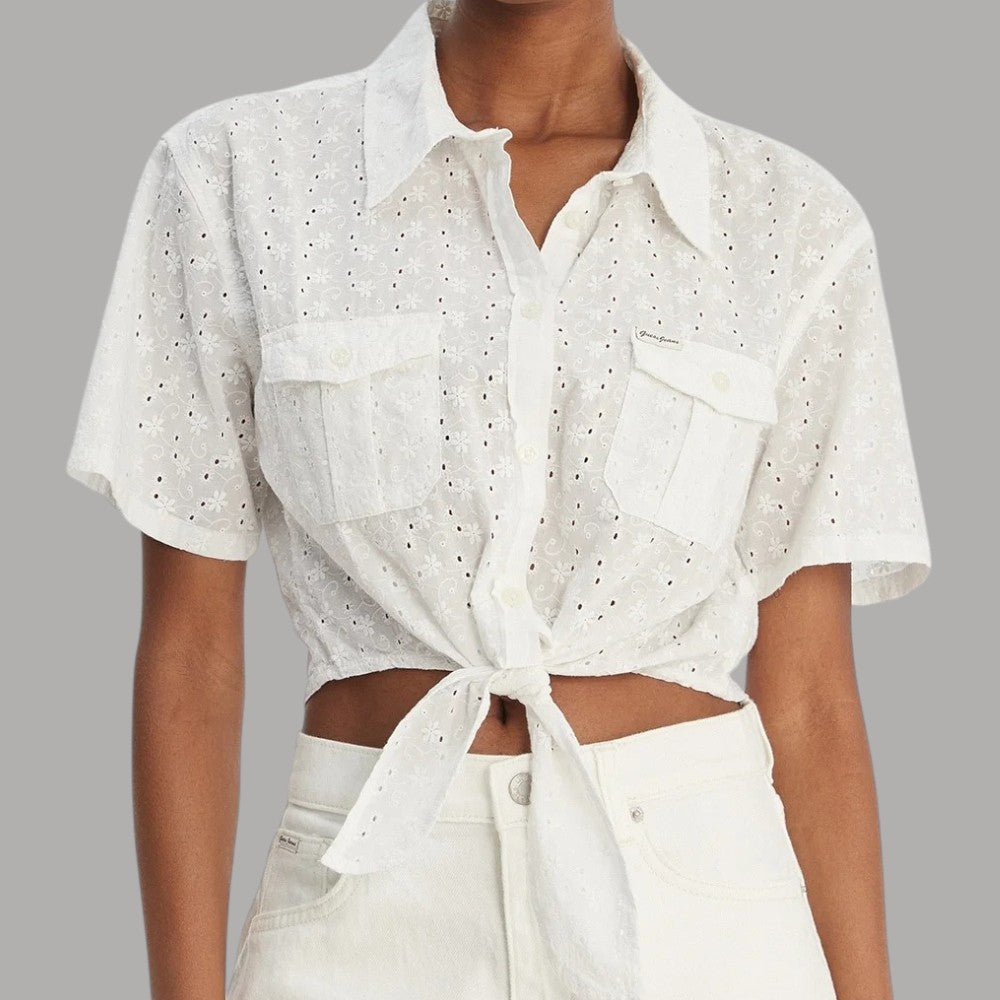 Guess GJ camicia cropped W6GHA3WO331 - Prodotti di Classe