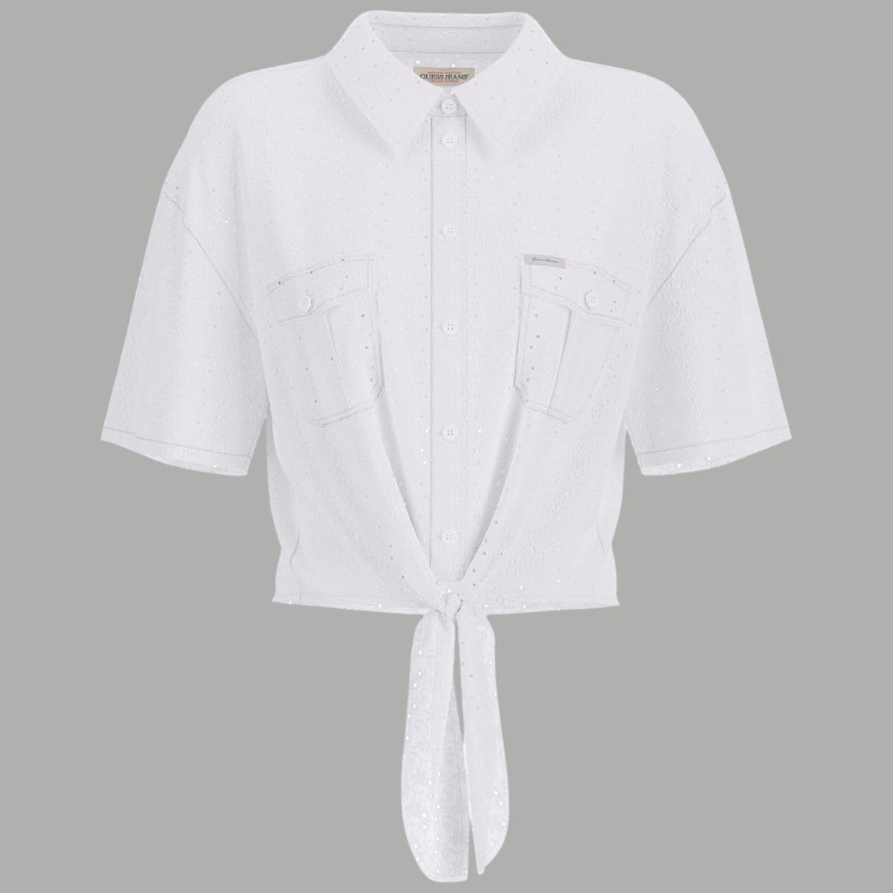 Guess GJ camicia cropped W6GHA3WO331 - Prodotti di Classe