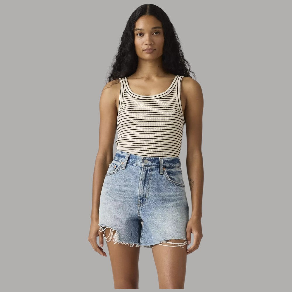 Canotta Levi's Slim a Righe in Morbida Maglia Coste - Prodotti di Classe