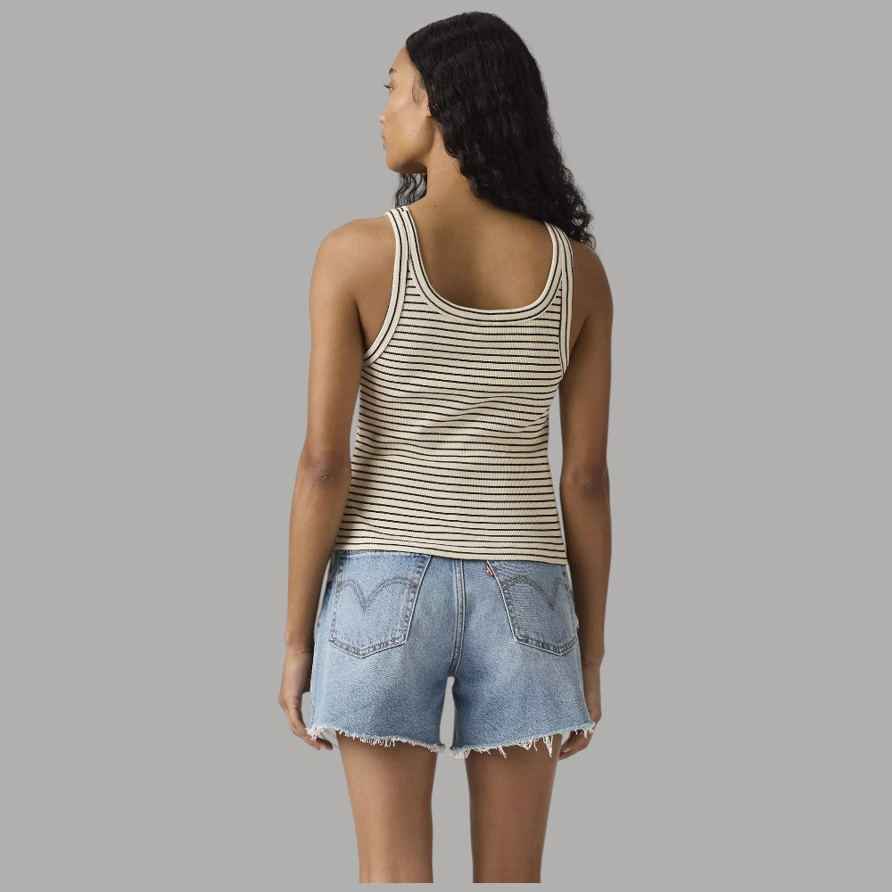 Canotta Levi's Slim a Righe in Morbida Maglia Coste - Prodotti di Classe