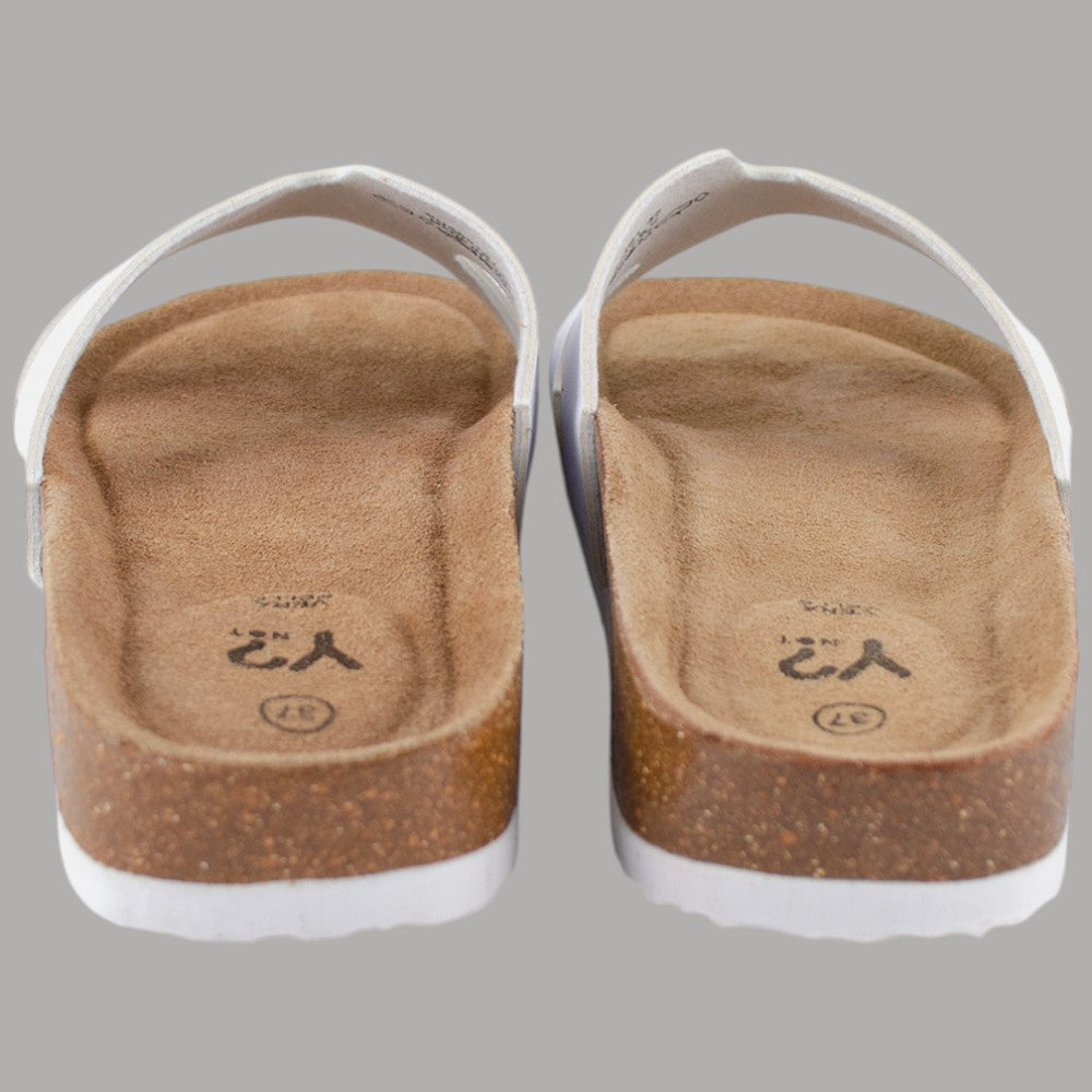 Ciabatta Donna Bianco "Susan" Vera Pelle YNot SUS001S1 - Prodotti di Classe