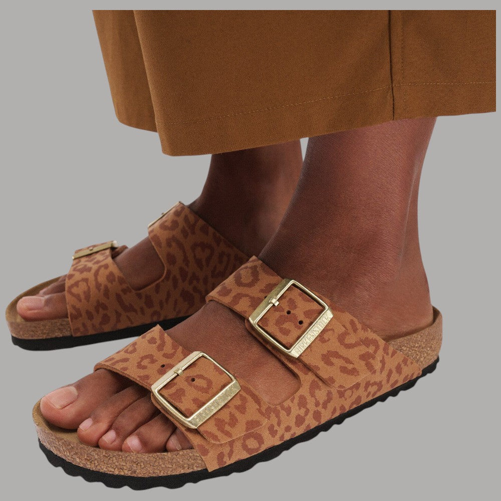 Ciabatte Birkenstock Arizona leo pecan Narrow Fit 1031926 - Prodotti di Classe