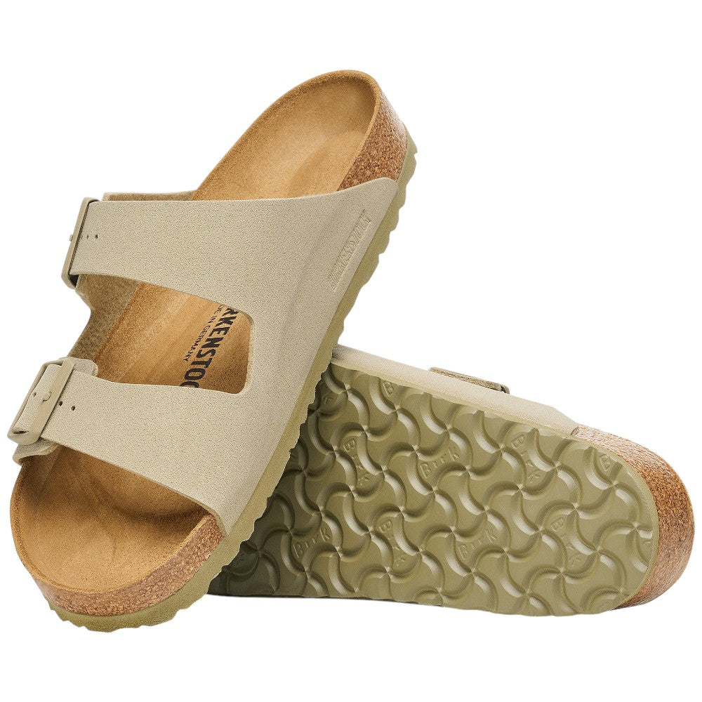 Birkenstock ciabatta Arizona khaki Birko Flor 1027697 Ciabatte Birkenstock