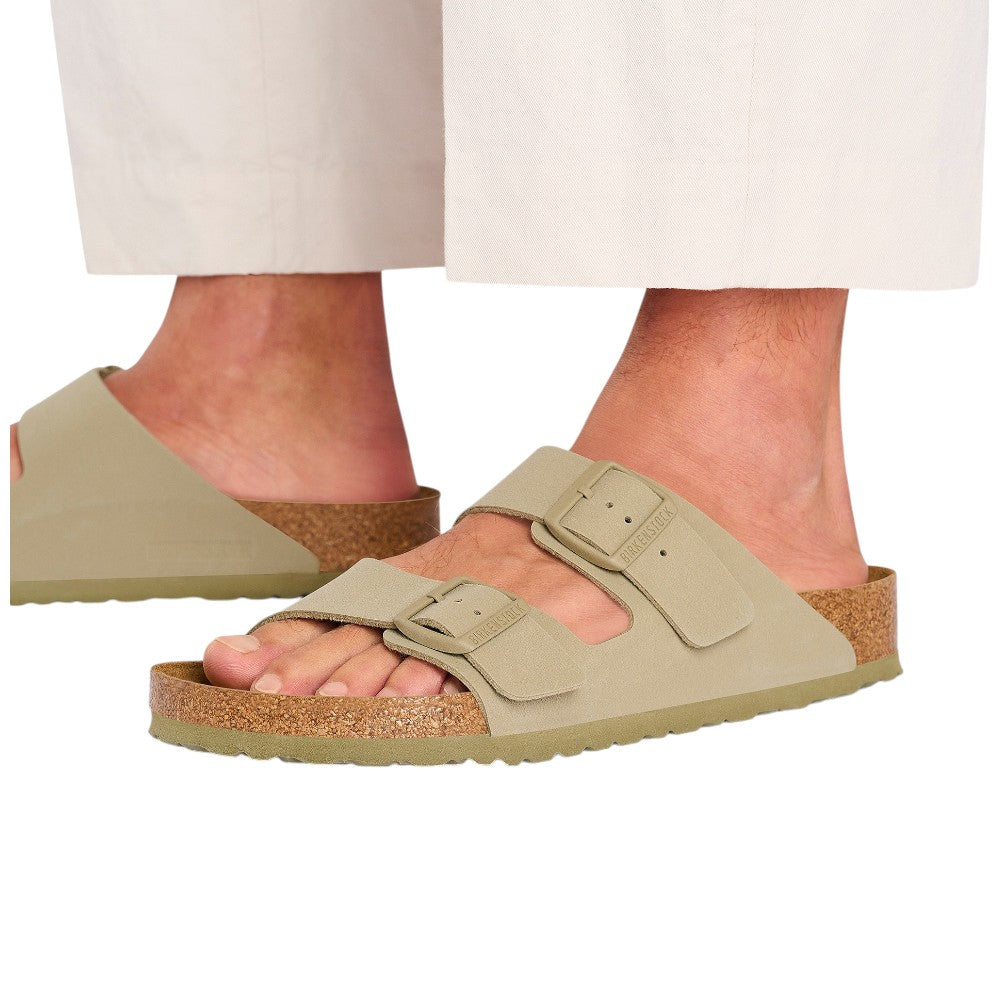 Birkenstock ciabatta Arizona khaki Birko Flor 1027697 Ciabatte Birkenstock