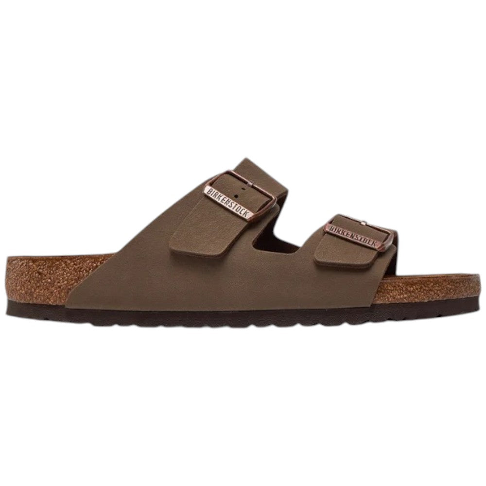 Ciabatte Birkenstock Arizona mocca Birko-Flor Nubuck 151181 Ciabatte Birkenstock