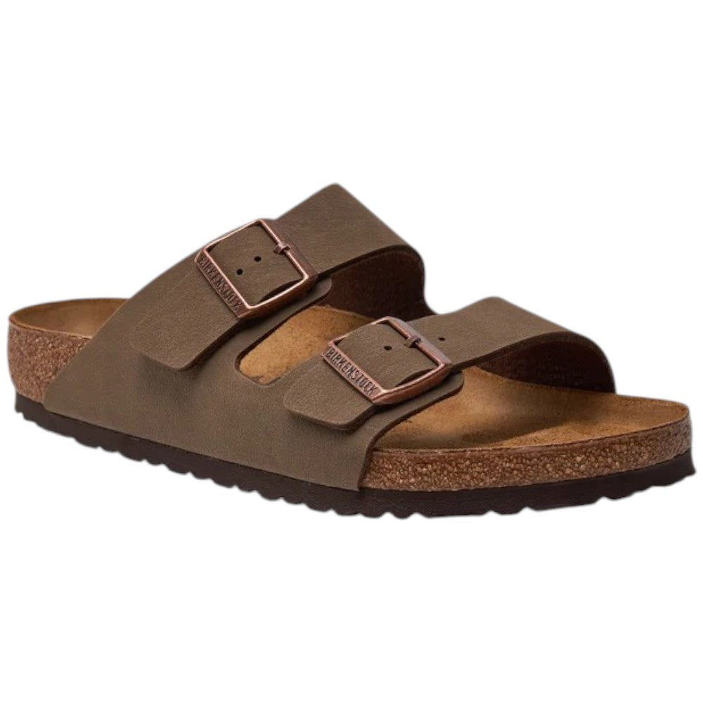 Ciabatte Birkenstock Arizona mocca Birko-Flor Nubuck 151181 Ciabatte Birkenstock