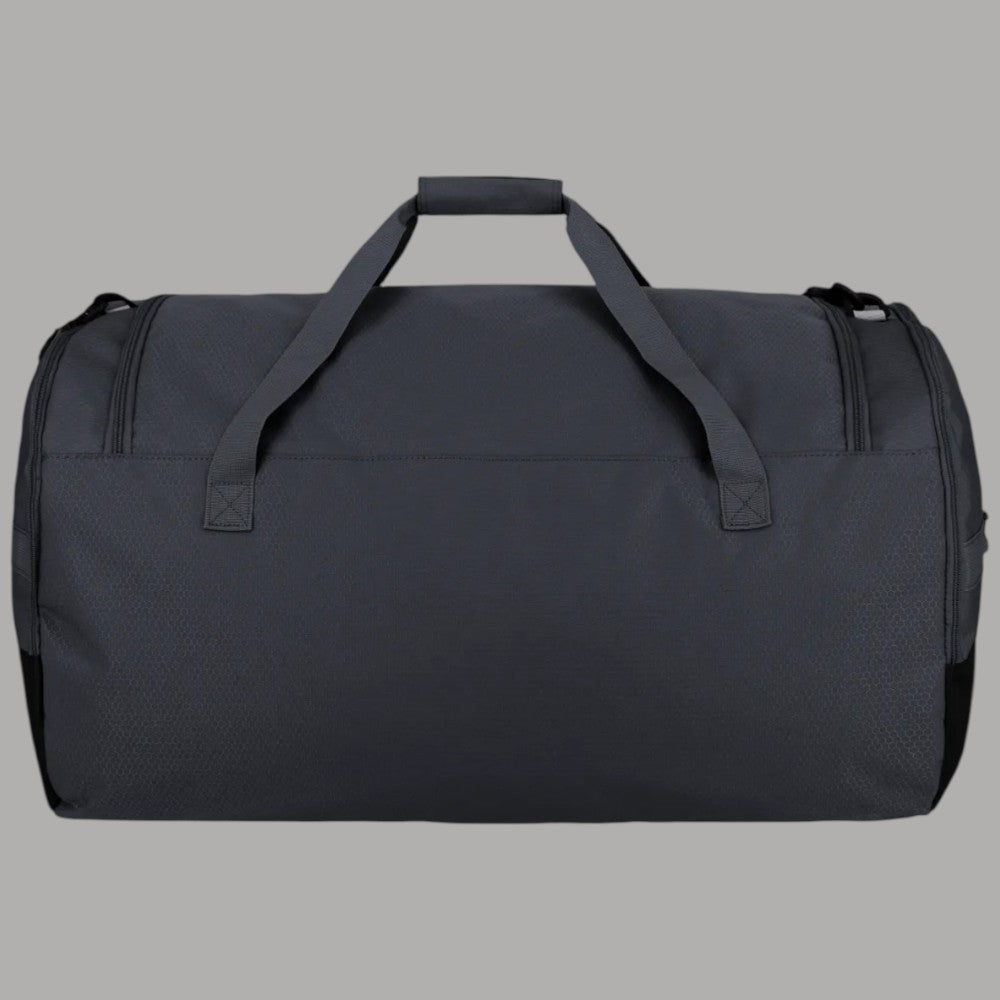 Borsone Travelite nero con maniglie imbottite e tasche laterali con zip