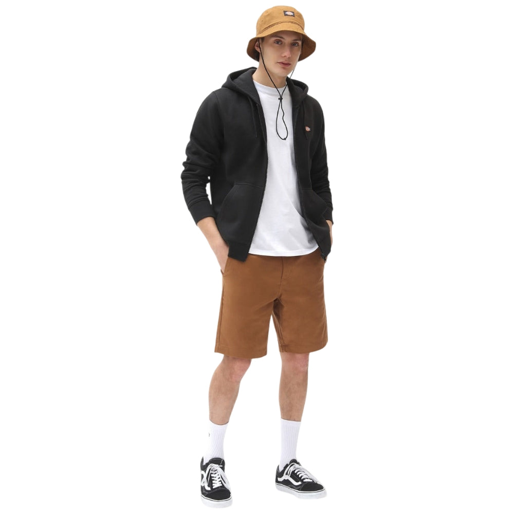 Dickies felpa nera con cappuccio OAKPORT ZIPPED DK0A4XD3BLK - Prodotti di Classe
