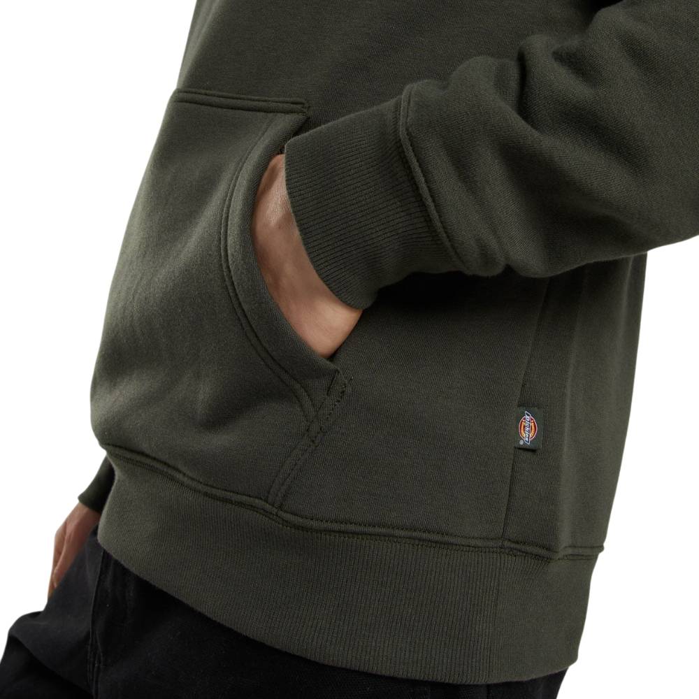 Dickies felpa verde oliva con cappuccio OAKPORT DK0A4XCDOGX1 Felpe Dickies
