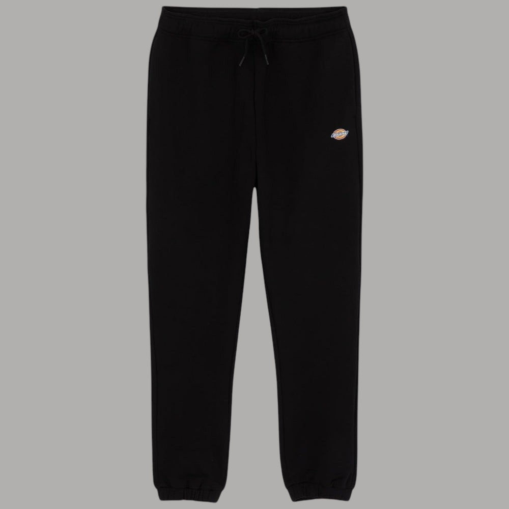 Pantalone tuta Dickies jogger nero in pile spazzolato, coulisse e polsini elasticizzati