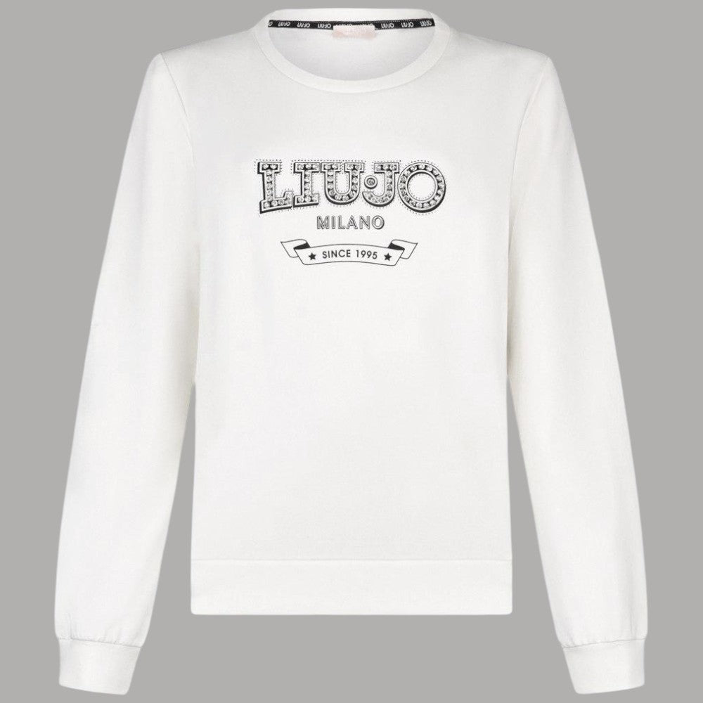 Liu Jo felpa con dettaglio gioiello TA6073FS090 - Prodotti di Classe