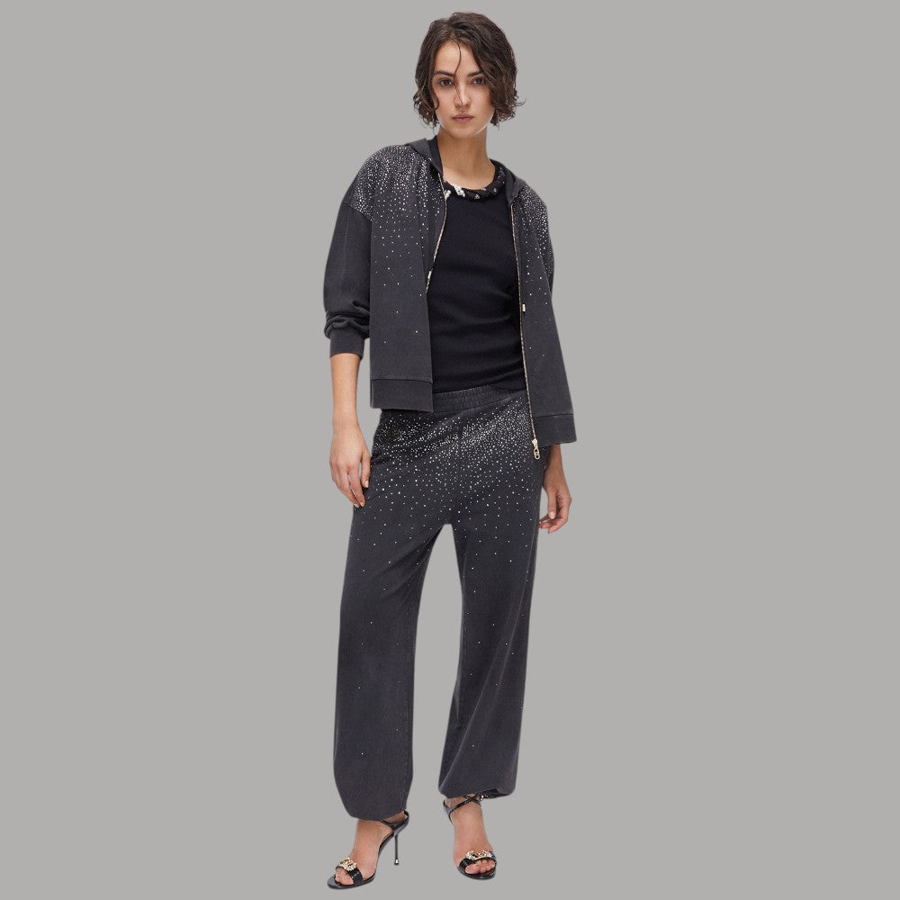 Liu Jo felpa con cappuccio e strass TA6196JS008 - Prodotti di Classe