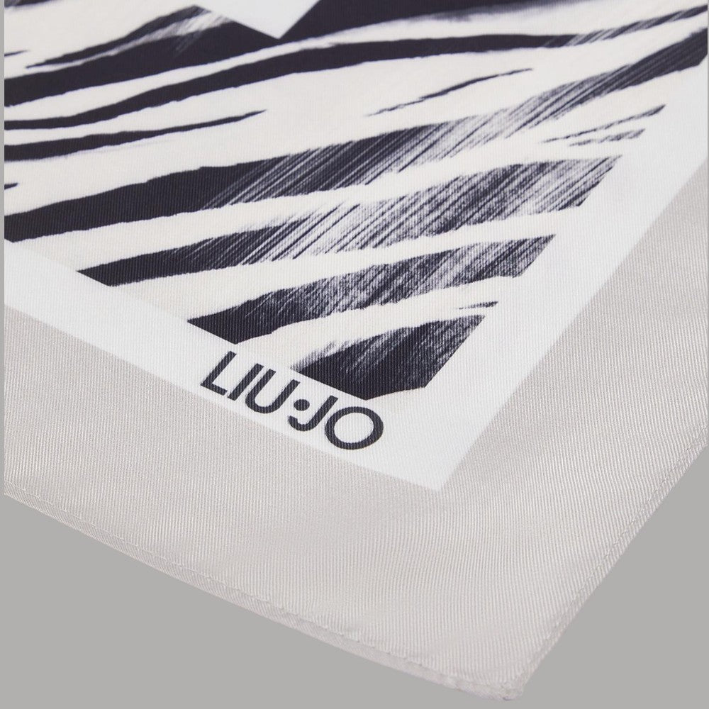 Foulard Liu Jo Donna 70x70 Stampa Fiore con Box Elegante - Prodotti di Classe