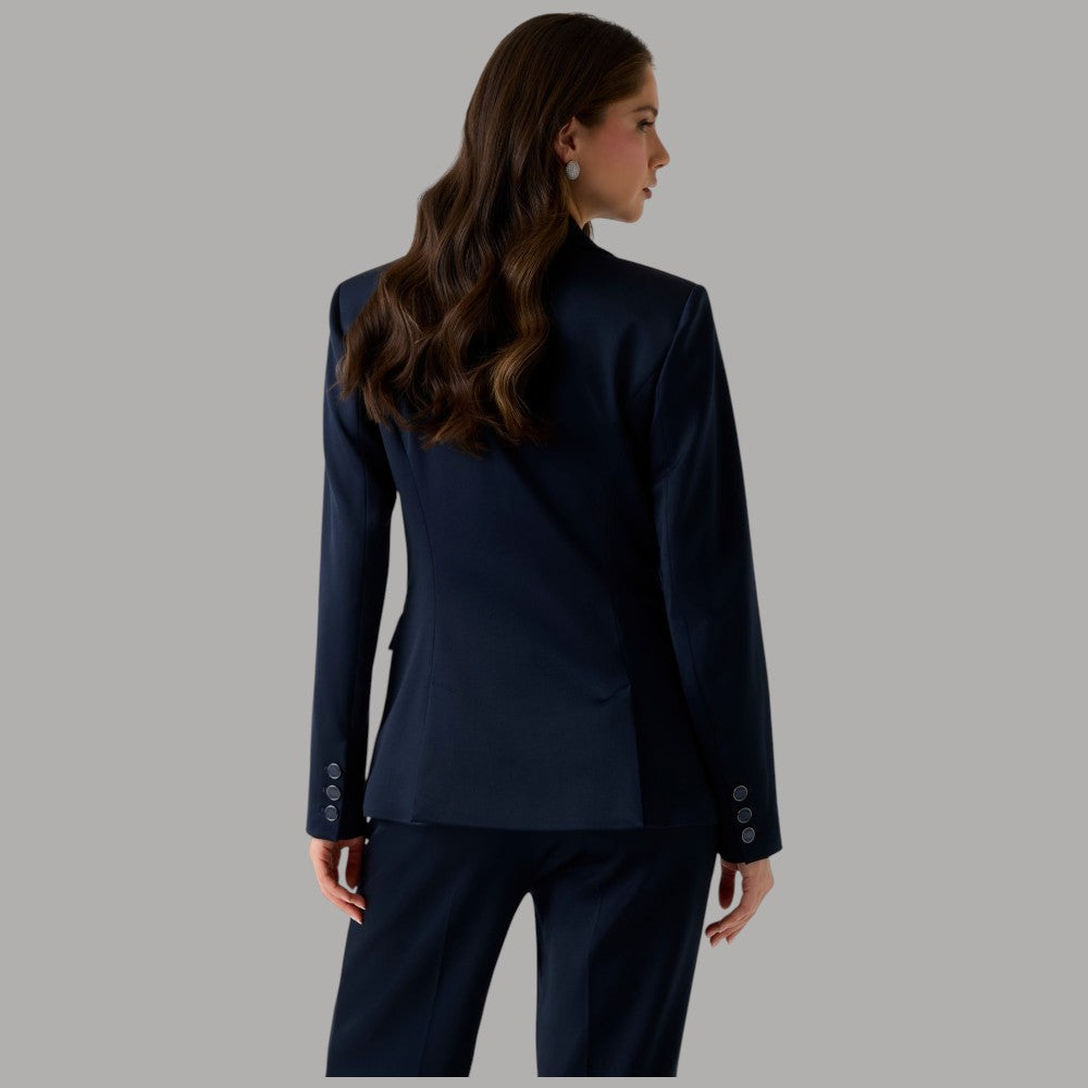 Guess giacca blazer blu CHLOE W6RN49WJ682 - Prodotti di Classe