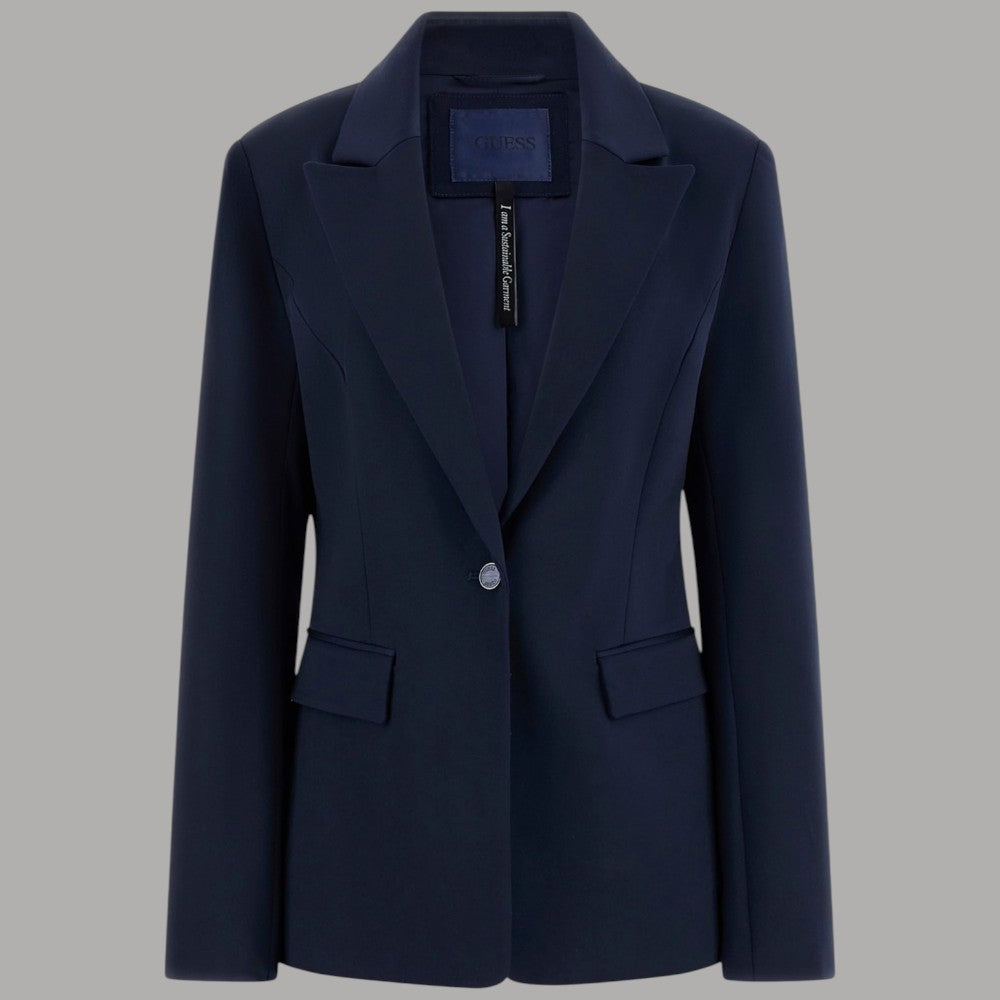 Guess giacca blazer blu CHLOE W6RN49WJ682 - Prodotti di Classe