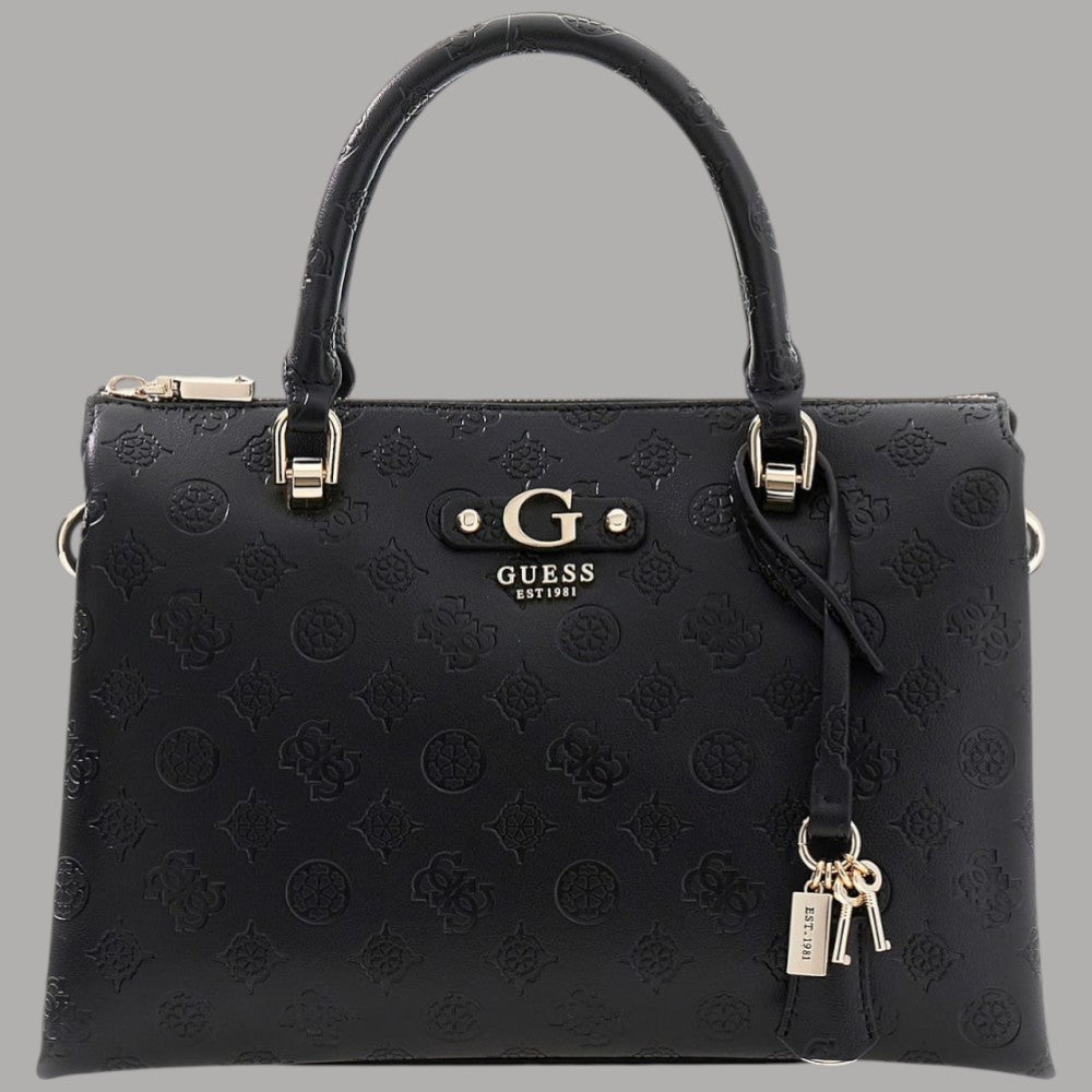 Guess Borsa Dita a Mano e Tracolla Logo 4G Peony Impresso - Prodotti di Classe