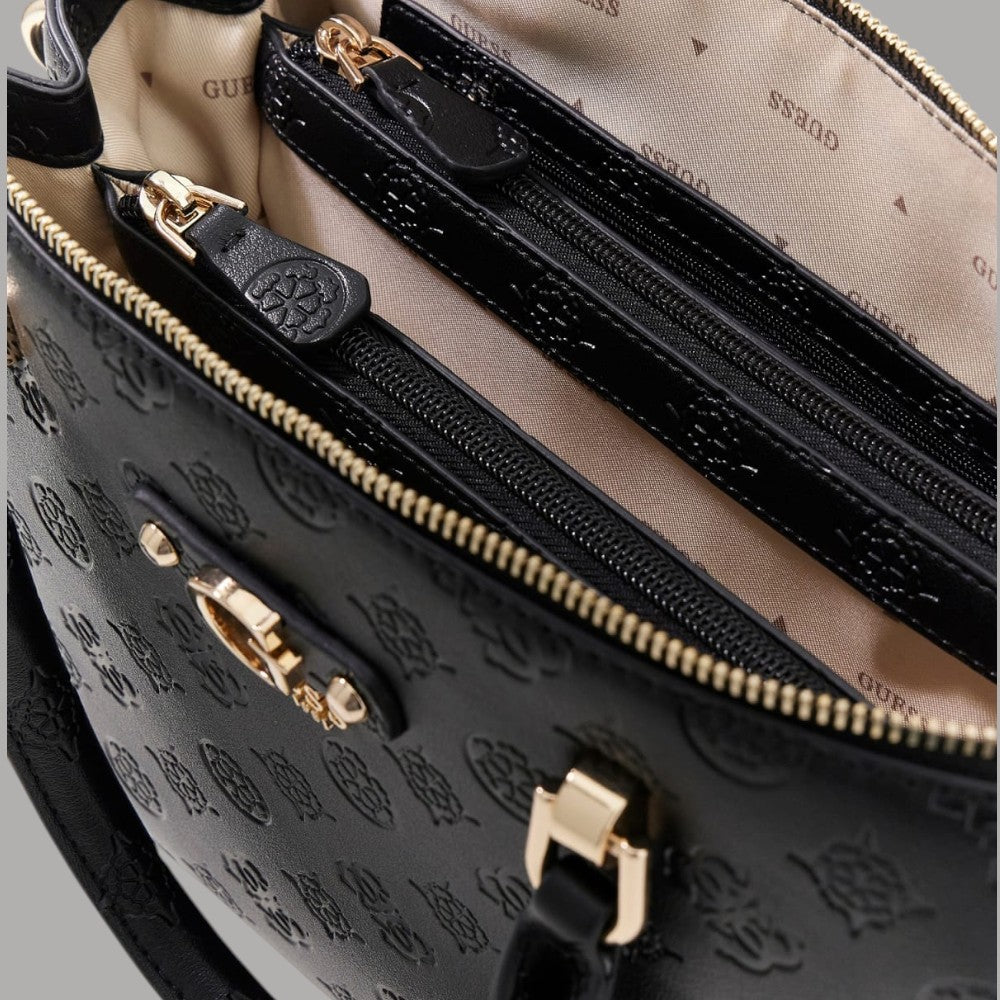 Guess Borsa Dita a Mano e Tracolla Logo 4G Peony Impresso - Prodotti di Classe