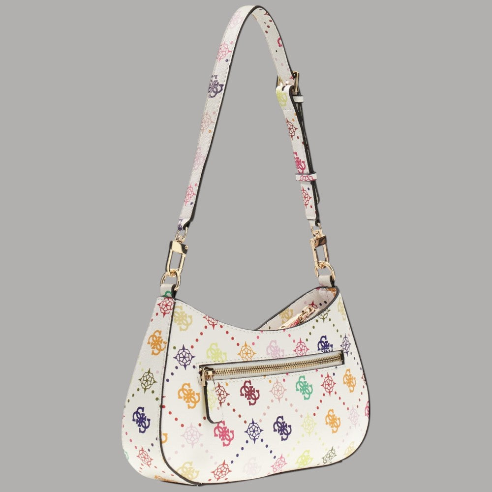 Guess Borsa Emelie: Eleganza Multicolor con Logo e Zip - Prodotti di Classe
