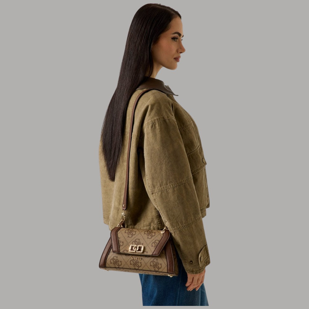 Guess Borsa Karnilla Spalla Tracolla Removibile Maxi Logo 4G - Prodotti di Classe