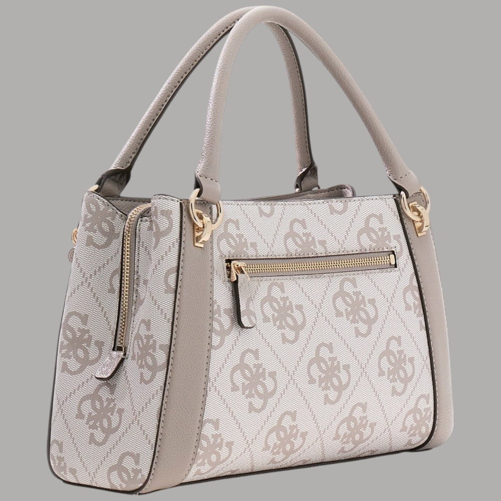 Guess Borsa a Mano Logo 4G Karnilla con Tracolla Removibile - Prodotti di Classe