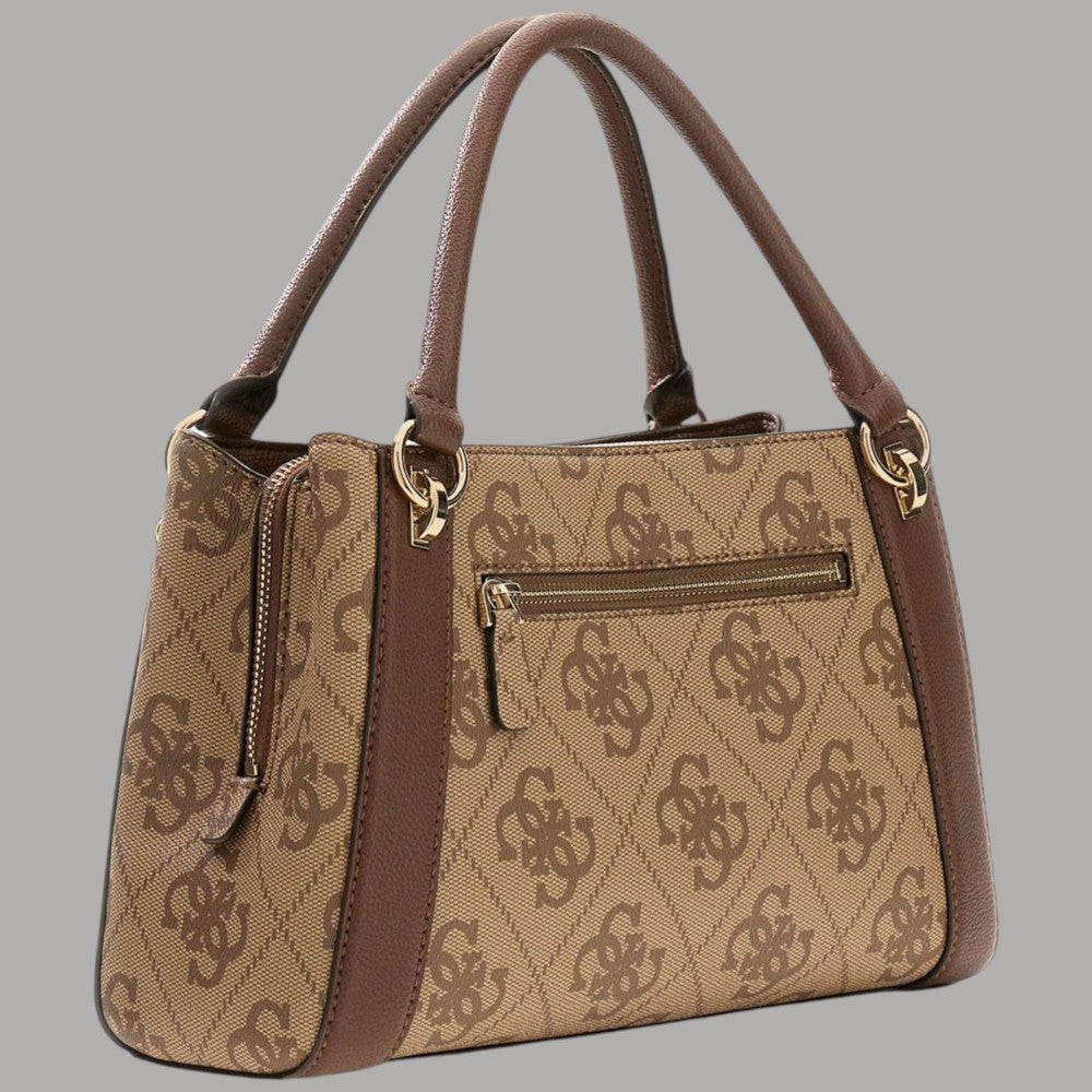 Guess Borsa a Mano Logo 4G Karnilla con Tracolla Removibile - Prodotti di Classe