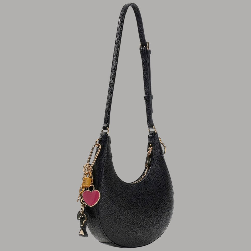 Guess Borsa a Spalla Davina Charm Rimovibile Chic 23x24 cm - Prodotti di Classe