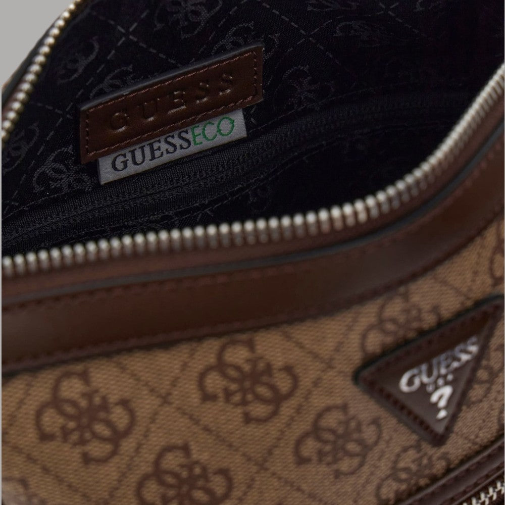 Guess Borsello Uomo Milano in Similpelle con Logo e Tracolla - Prodotti di Classe
