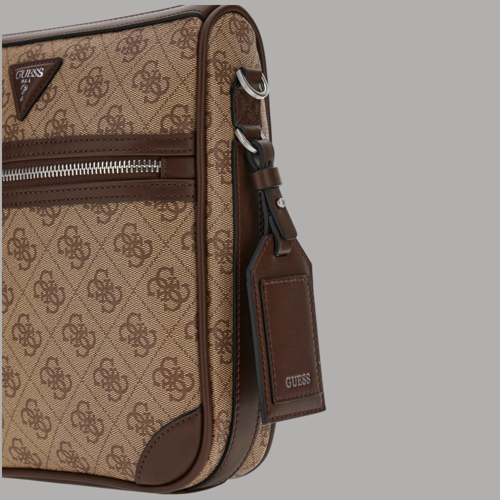 Guess Borsello Uomo Milano in Similpelle con Logo e Tracolla - Prodotti di Classe