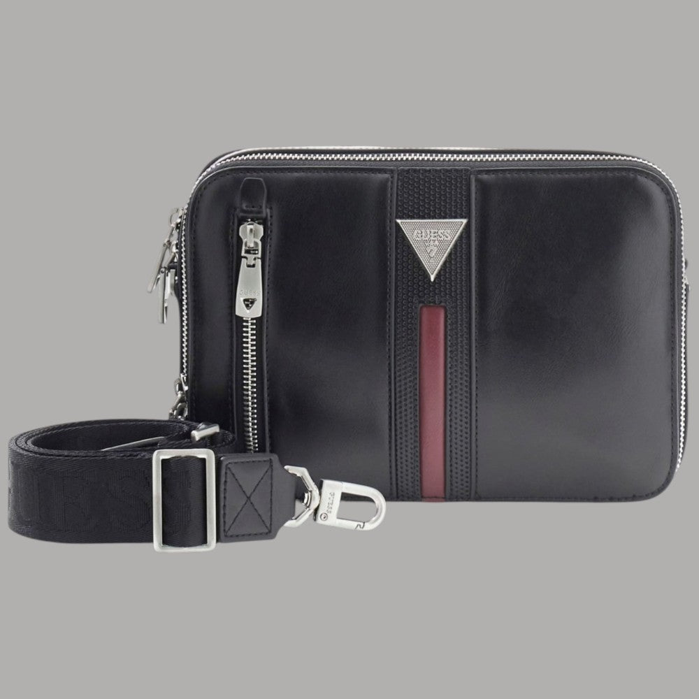 Guess Borsello Uomo Torino: Pochette Tracolla Elegante in Similpelle - Prodotti di Classe