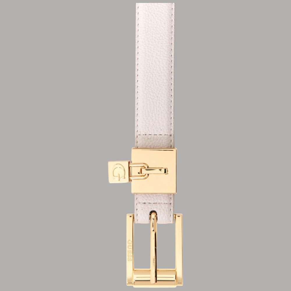 Guess Cintura Donna Noelle in Similpelle con Logo Triangolo - Prodotti di Classe