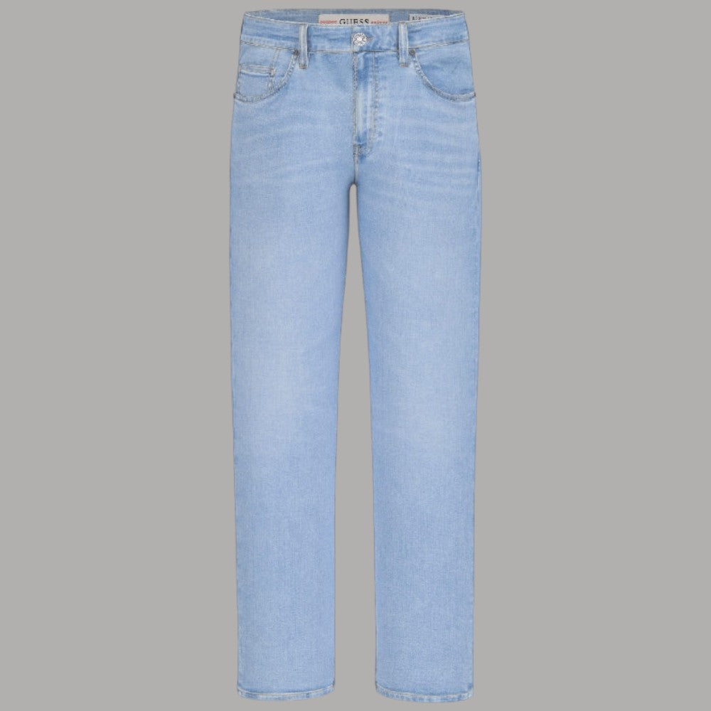 Guess Jeans Uomo Rodeo Straight Fit Elasticizzati Used Look - Prodotti di Classe