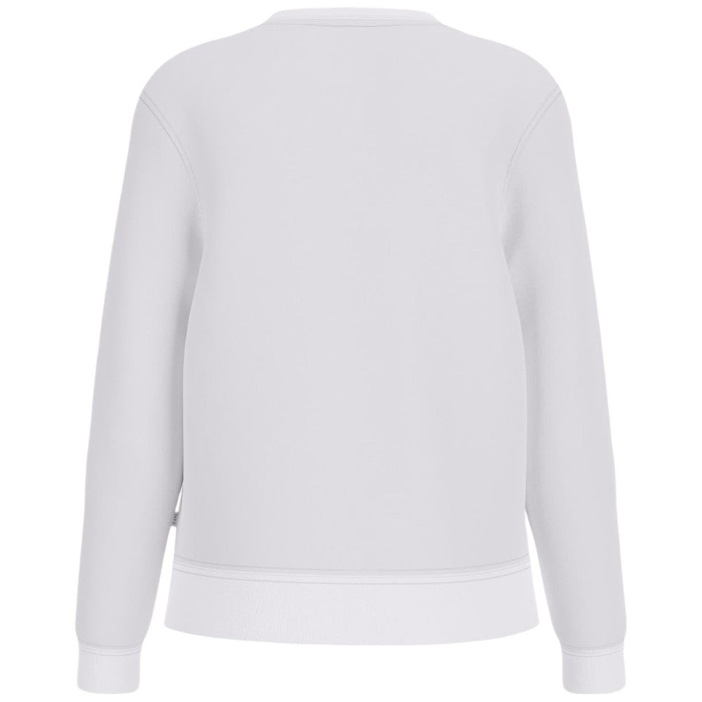 Guess Jeans felpa bianca Mini logo AMERICA SWEAT W4YQ07KC811G011 Felpe Guess Jeans